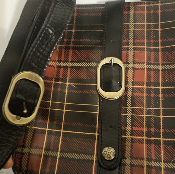 PATRICIA NASH VENEZIA CROSSBODY TARTAN PLAID LEATHER &  Wallet - Picture 6 of 12